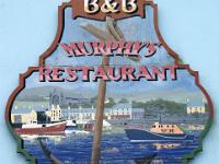 Murphy's Restaurant Schild in Castletown - Ring of Beara, Co. Cork